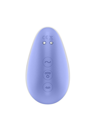 Stimulateur clitoridien par onde de pression sans contact et par vibration USB violet et rose, Pixie Dust Satisfyer - CC597836
